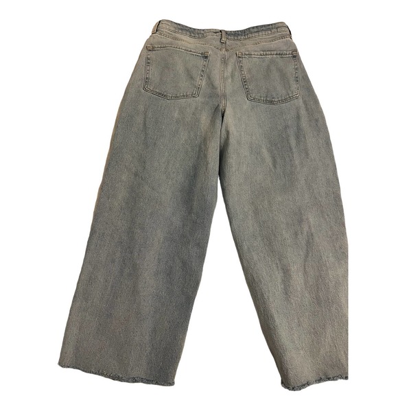 Wild Fable jeans women’s size 14 faded and wide leg - Picture 2 of 5